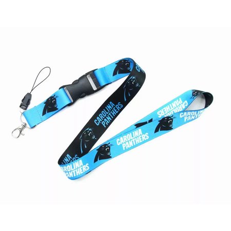 Carolina Panthers NFL Neck Lanyard Football Teams Detachable Strap Lanyards for Cellphone Holder